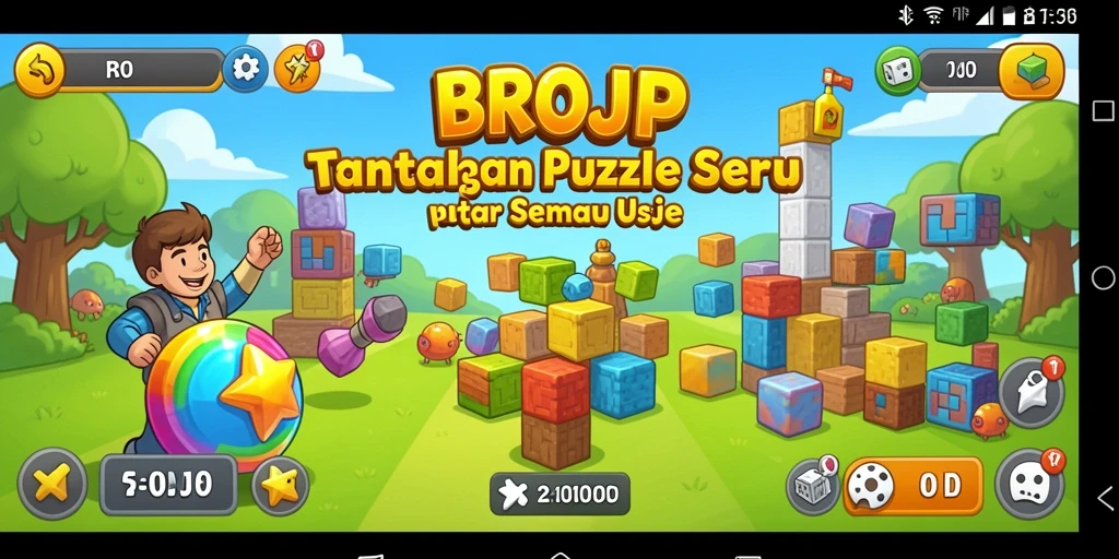 Tampilan menarik dari gameplay <strong>BROJP</strong> yang menantang dan mengasyikkan.
