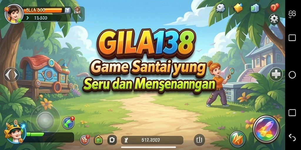 Tangkapan layar gameplay GILA138 yang penuh warna dan interaktif.