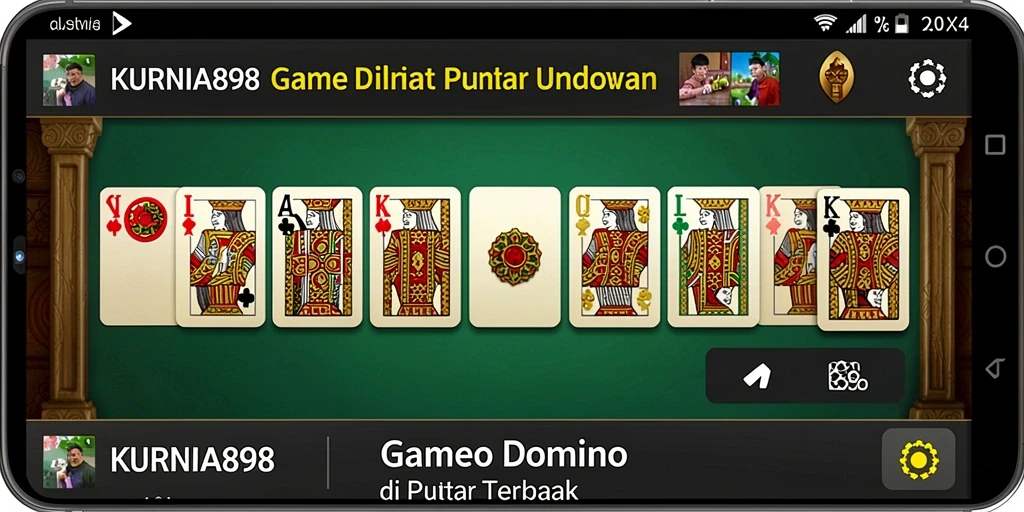 Screenshot gameplay KURNIA898 yang menunjukkan serunya permainan Domino.