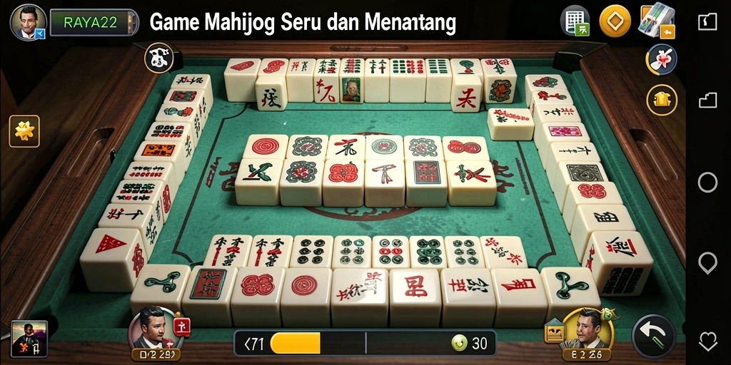Tampilan gameplay RAYA22 yang menantang dan menarik.