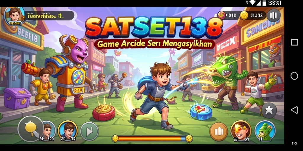 Tampilan gameplay seru dari SATSET138 yang memikat.