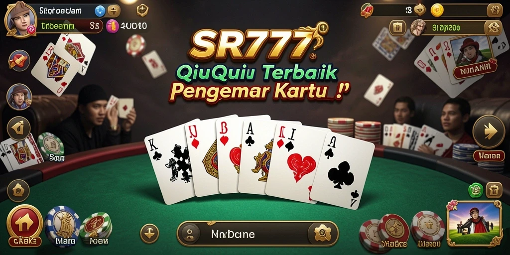 Tampilan gameplay menarik dari SR777 dalam permainan QiuQiu.